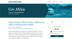 Desktop Screenshot of covafrica.com